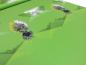 Preview: Stoff Stoffpanel Panel Jersey grafisches Muster Ornamente grün bunt Kleiderstoff​ Tanzsportstoff