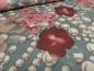 Preview: Fabric viscose jersey flowers roses beads design pink red brown taupe gray beige colorful dress fabric