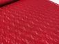 Preview: Stoff Stretch Spitze Spitzenstoff mit Blumenmuster Rosen geblümt rot Kleiderstoff