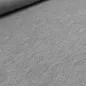 Preview: Fabric sweatshirt fabric tubular fabric with soft brushed inside gray melange dress fabric hoodie fabric children's fabric