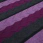 Preview: Stoff Jacquard Jersey Streifen flieder beere grau schwarz gestreift gesmogt Kleiderstoff
