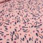 Preview: Fabric modal jersey with abstract graphic design pink blue fuchsia dress fabric children's fabric
