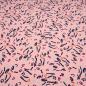 Preview: Fabric modal jersey with abstract graphic design pink blue fuchsia dress fabric children's fabric