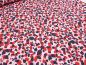 Preview: Stoff Modal Jersey Tupfen Flecken Design rosa rot blau Kleiderstoff Kinderstoff