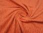 Preview: Cotton French Terry sweatshirt fabric with "Funky Stripes" stripe design orange khaki green children's fabric dress fabric