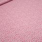 Preview: Stoff Baumwolle Popeline mit Streublumen Blumen Ranken Design rosa weiß Blusenstoff Kleiderstoff Dekostoff