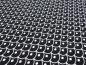 Preview: Stoff Baumwolle Jersey mit Schuppen Design schwarz weiss Kinderstoffe Kleiderstoffe