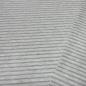 Preview: Fabric cotton jersey with 5/3 mm stripes design light gray gray striped dress fabric children's fabric
