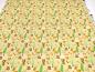 Preview: Fabric cotton jersey forest animals bears deer foxes design beige brown orange colorful children's fabric dress fabric
