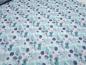 Preview: Fabric cotton muslin double gauze spots dots white mint green pink gray blouse fabric burp cloth
