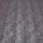 Preview: Stoff Stretch Querstretch mit Schlangen Prägedruck Design braun lila Kleiderstoff Hosenstoff