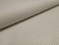 Preview: Stoff Baumwolle Jersey mit 2 mm Streifen Nadelstreifen Design sand beige ecrú gestreift Kleiderstoff Kinderstoff