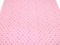 Preview: Stoff Baumwolle Jersey Sterne rosa pink Kinderstoff Kleiderstoff