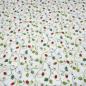 Preview: Fabric decoration fabric strawberries tendrils design white green red pocket fabric tablecloth fabric patchwork fabric cushion cover fabric