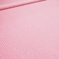 Preview: Stoff Baumwolle 2 mm Zefir Karo rosa weiß kariert Kleiderstoff Kinderstoff Dekostoff