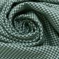Preview: Fabric 100% cotton 2 mm Zefir checkered fir dark green white checkered dress fabric decorative fabric traditional costume fabric