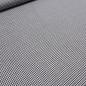 Preview: Stoff Baumwolle Zefir Karo 2 mm in schwarz weiß Kleiderstoff Dekostoff Blusenstoff
