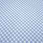 Preview: Fabric cotton Zefir check 1 cm light blue white check dress fabric decorative fabric blouse fabric
