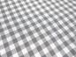 Preview: Fabric 100% cotton Zefir check 1 cm gray white plaid dress fabric decorative fabric blouse fabric