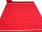 Preview: Stoff Baumwolle Jersey Panel 65 cm x 145 cm Hase Hanna Herzen Ballon Pünktchen Design weiss rot braun Kinderstoff Kleiderstoff