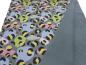 Preview: Fabric Softshell Funky Leo Design gray multicolor colorful water repellent jacket fabric coat fabric outdoor fabric