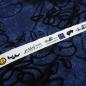 Preview: Stoff Baumwolle French Terry Sweatshirtstoff Graffiti jeans blau schwarz Kleiderstoff Kinderstoff