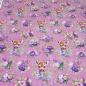 Preview: Fabric cotton French Terry sweatshirt fabric DEAR LOVE Jessy Sewing deer jeans pink lilac purple green brown dress fabric children's fabric
