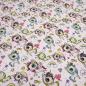 Preview: Stoff Baumwolle Jersey "lovely unicorn" Einhörner Regenbogen Herzen rosa bunt Kinderstoff Kleiderstoff Meterware