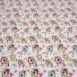 Preview: Stoff Baumwolle Jersey "lovely unicorn" Einhörner Regenbogen Herzen rosa bunt Kinderstoff Kleiderstoff Meterware
