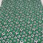 Preview: Fabric cotton jersey football soccer balls design green white black children's fabric dress fabric