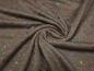 Preview: Fabric alpine fleece sweatshirt fabric with glitter stars stars design brown taupé multicolor colorful dress fabric children's fabric hoodie fabric