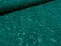 Preview: Stoff Stretch Spitze Spitzenstoff mit Blumenmuster petrol grün Kleiderstoff
