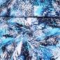 Preview: Stoff-Viskose-Jersey-Abstrakt-Muster-Mix-Design-marine-blau-tuerkis-weiss-Kleiderstoff