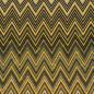 Preview: Fabric knitted fabric jacquard zig zag lurex khaki mustard black wool white gold dress fabric
