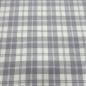 Preview: Heavy coat fabric with Glencheck design in gray, off-white, and lilac coat fleece wool fabric dress fabric