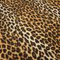 Preview: Viscose Twill Fabric with Leopard Print, Brown, Black, Beige - Dress Fabric, Blouse Fabric