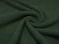Preview: Fabric Ital. pattern whale boiled wool with teddy look relief green coat fabric dress fabric