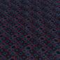 Preview: Stoff Ital. Musterwalk Kochwolle Walkloden Relief Blüten Ornamente rot blau marine Mantelstoff Kleiderstoff