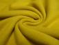 Preview: Stoff Ital. Strickstoff aus 100% Merinowolle Merinostrick Feinstrick uni curry senf gelb Kleiderstoff Kinderstoff