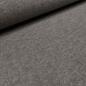 Preview: Stoff Ital. Strickstoff aus 100% Merinowolle uni grau taupé melange Merinostrick Kleiderstoff Kinderstoff