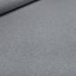 Preview: Stoff Ital. Strickstoff 100% Merino Merinostrick Wolle uni hellgrau grau melange Kleiderstoff Kinderstoff Merinostoff