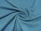 Preview: Fabric Italian knit fabric made of 100% merino wool uni turquoise blue melange merino knit dress fabrics children's fabrics