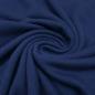 Preview: Stoff Ital. Strickstoff aus 100% Merinowolle uni blau mittelblau Kleiderstoff Kinderstoff Merinostrickstoff Wollstrick
