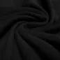 Preview: Fabric Ital. knitted fabric 100% merino wool uni black dress fabric children's fabric merino knit fabric merino fabric