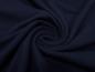 Preview: Fabric Italian knit fabric 100% merino wool uni navy blue merino knit dress fabric children's fabric