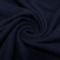 Preview: Fabric Italian knit fabric 100% merino wool uni navy blue merino knit dress fabric children's fabric