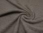 Preview: Fabric Italian knitted fabric with braided pattern basket made of 100% merino wool beige 2 melange dress fabric children's fabric