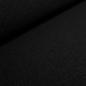 Preview: Stoff Ital. leichter Merino Feinwalk Walkloden aus 100% Merinowolle uni schwarz Kleiderstoff Mantelstoff
