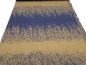 Preview: Fabric Ital. knitted fabric merino wool doubleface jacquard gradient beige blue melange merino knitted fabric dress fabric coat fabric decorative fabric