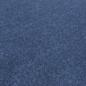 Preview: Fabric heavy italian doubleface 100% merino knit fabric uni jeans blue melange dress fabric coat fabric decoration fabric